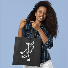 Load image into Gallery viewer, Jordy - Stick Man Shopper Tote Bag