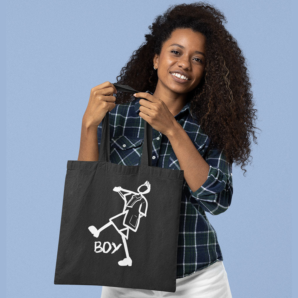 Jordy - Stick Man Shopper Tote Bag